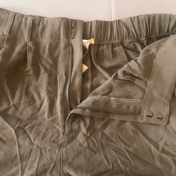 Khaki Green L Z Supply shorts NWT - Picture 3 of 4